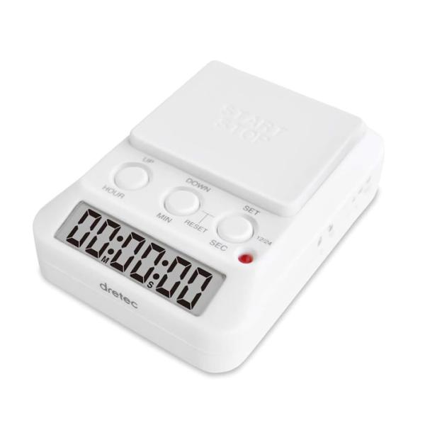 他サイト： 【メール便可】 ドリテック　学習タイマー　無音機能付　ラーニングタイマー　日にちカウントダウン機能付　誤操作防止のキーロック機能付　T-580WT　在庫限りの商品画像