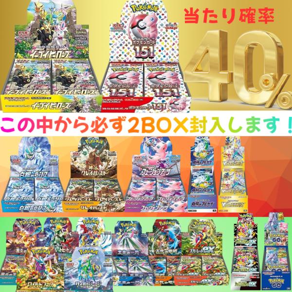 2BOX確定封入 ポケモンカード BOXオリパ 3回目 マットスワロー 2BOX確定封入 ポケモンカード BOXオリパ 3回目 マットスワロー