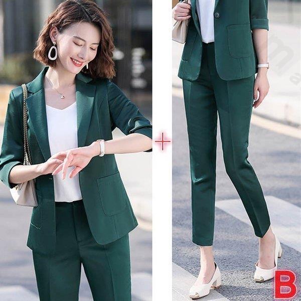新作 春夏 淑女 オフィス カジュアル レディース パンツスーツ 大きいサイズ 通勤 スーツセット 美脚ボトムス 綺麗 ジャケット 面接 就活 スーツセット Zl 2s22 松村圭 通販 Yahoo ショッピング