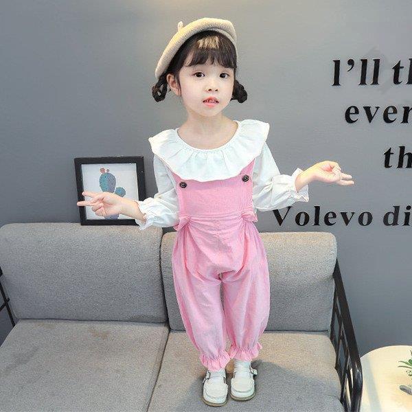 オーバーオール サロペット キッズ 女の子 子ども服 パンツ Tシャツ 可愛い 春秋 大感謝セール Fashion