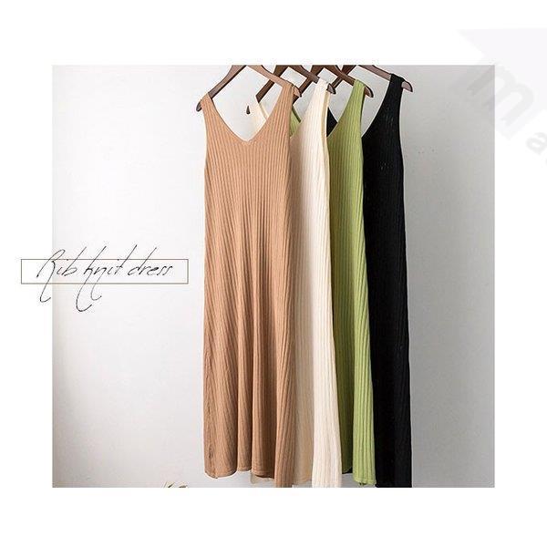 ワンピース マキシワンピ 夏 サマーニットワンピース リブニットワンピース ロング ノースリーブリブワンピース 激安セール Zq 1e52 松村圭 通販 Yahoo ショッピング