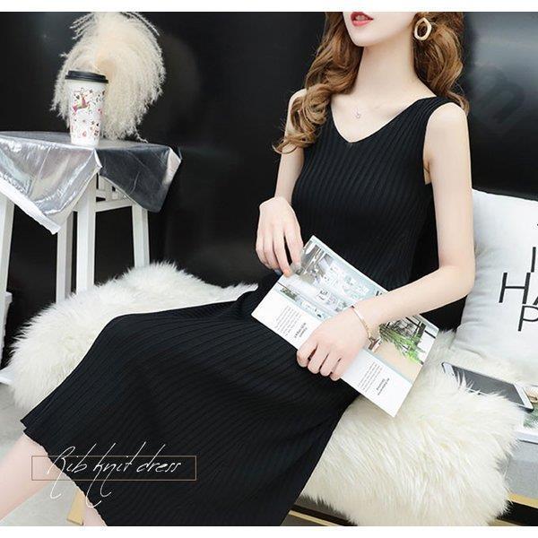 ワンピース マキシワンピ 夏 サマーニットワンピース リブニットワンピース ロング ノースリーブリブワンピース 激安セール Zq 1e52 松村圭 通販 Yahoo ショッピング