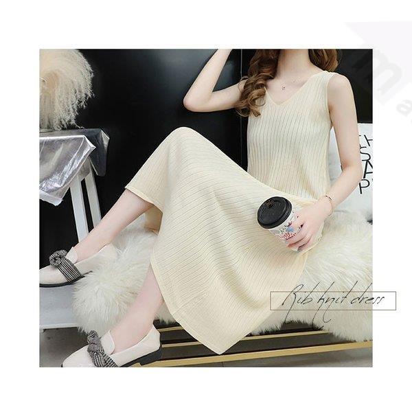 ワンピース マキシワンピ 夏 サマーニットワンピース リブニットワンピース ロング ノースリーブリブワンピース 激安セール Zq 1e52 松村圭 通販 Yahoo ショッピング