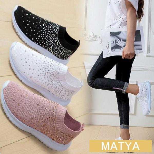 レディース スニーカー 疲れない ランニング シューズ 初心者 おすすめ 靴 歩きやすい おしゃれ カラー 黒スポーツ 美脚 軽 運動 洗える ジュアル おしゃれ