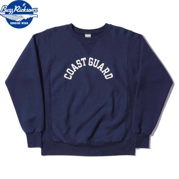 BUZZ RICKSON'S  HORIZONTAL KNITTING SWEAT SHIRTS “CORST GUARD” Style No.BR68913