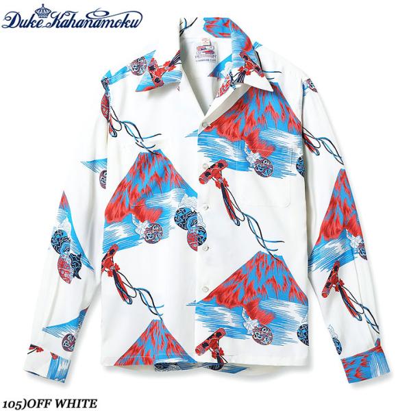 DUKE KAHANAMOKU SPECIAL EDITION “Mt.FUJI & LUCKY EGGPLANT” (LONG SLEEVE) No.DK29633