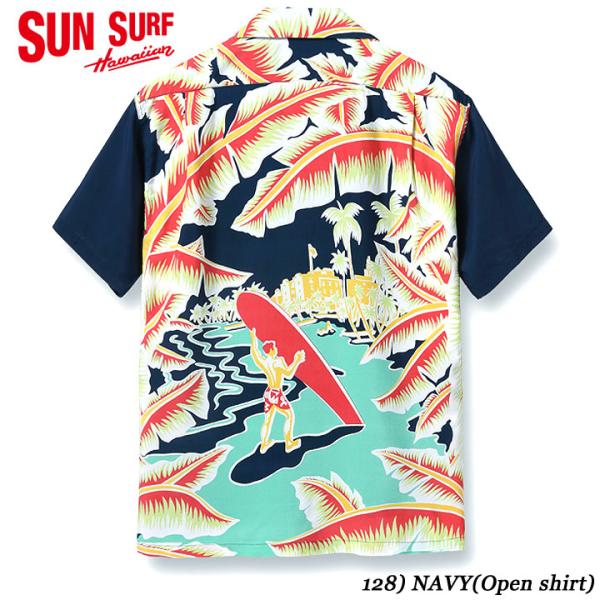 SUN SURF RAYON S/S 2023SS SPECIAL EDITION “SURF RIDER” (OPEN SHIRT