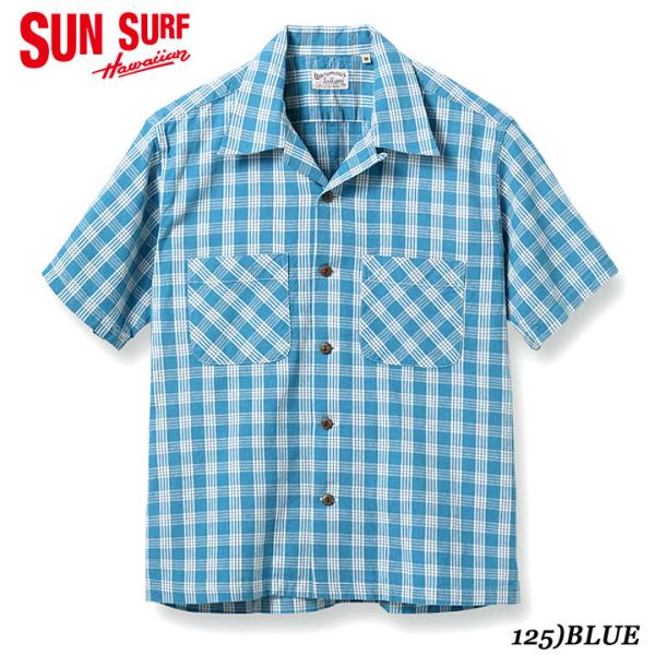 SUN SURF SPECIAL EDITION COTTON S/S 2023SS WATUMULL'S PALAKA CHECK