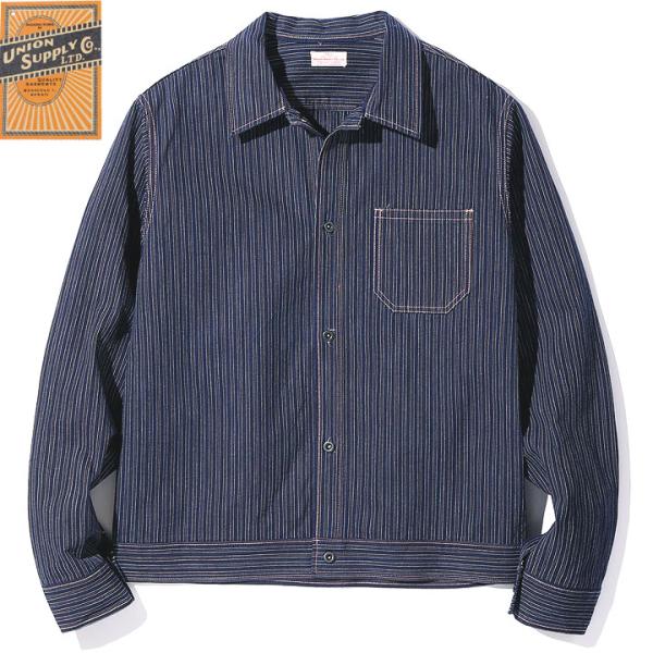 SUN SURF UNION SUPPLY 2024FW 千筋 SENSUJI SHIRT BLOUSE W/CHAIN EMB'D No.US15490