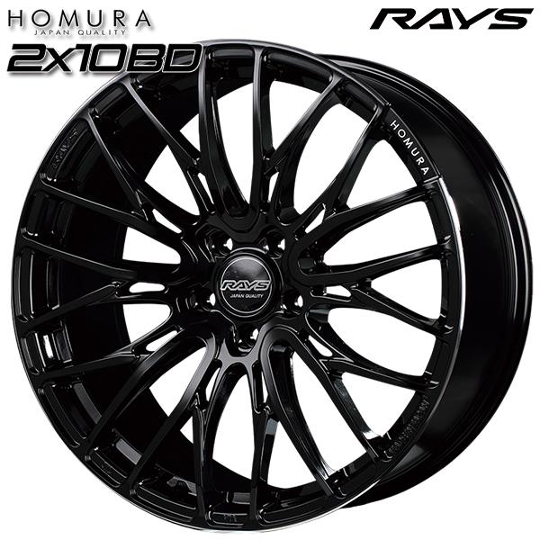RAYS HOMURA 2X10BD 18インチタイヤホイールセット RAYS HOMURA レイズ ホムラ 2X10BD 18インチ 7.5J 5H114.3 +45