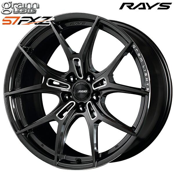Rays グラムライツ18インチホイールセット RAYSグラムライツ 57FXZ PILOTSPORT 5 セット18インチ