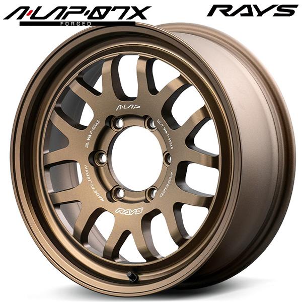 RAYS レイズ A・LAP-07X 17インチ 6.5J 6H139.7 +38 BR アルミホイール
