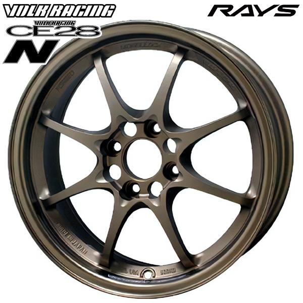 RAYS レイズ ボルクレーシング CE28N 8 SPOKE DESIGN 14インチ 5.0J 4H100 +45 BR アルミホイール単品 1本  4本以上送料無料