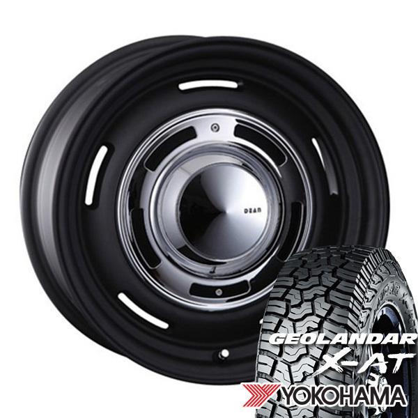 ジムニーシエラ専用 ホイールセット 195r16c 104 102q Owl 16インチ 5h139 クリムソン ディーン クロスカントリー ブラック ヨコハマ ジオランダー X At G016 エムオートギャラリー新横浜店 通販 Paypayモール