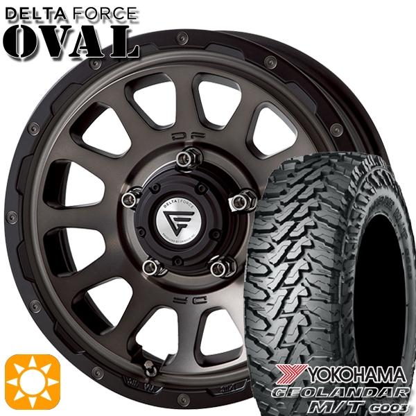 デルタフォース　オーバル　ジオランダーAT　185/85R16　ジムニー GEOLANDAR ジムニーシエラ専用 ホイールセット 185/85R16インチ