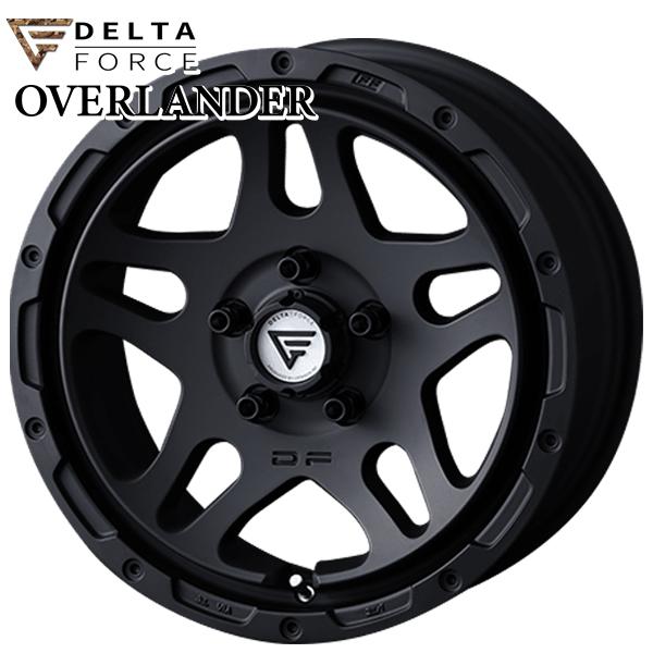 デルタフォース オーバーランダー 16インチ 7.0J 5H114.3 +35 マット 