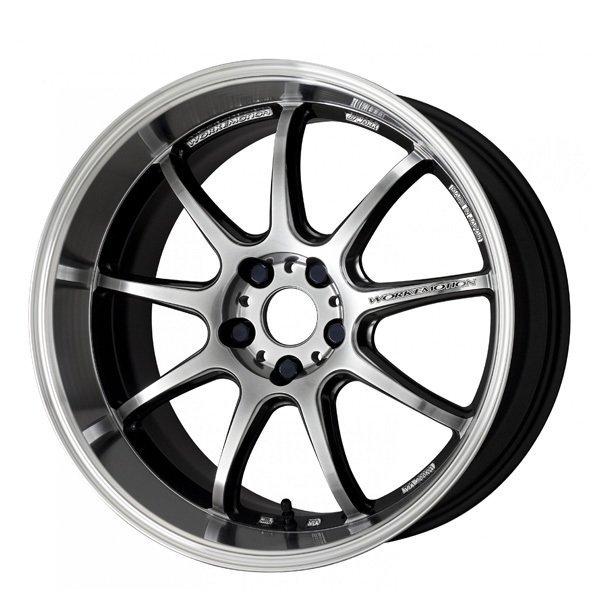 WORK WORKエモーション D9R グリミットシルバーダイヤカットリム 18 