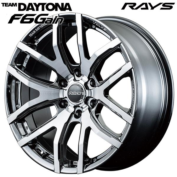 RAYS レイズ チームデイトナ F6 Gain 17インチ 8.0J 6H139.7 +20 SAL 