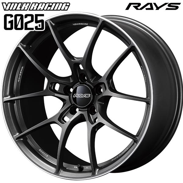 RAYS レイズ ボルクレーシング G025 18インチ 9.5J 5H120 +45 MK