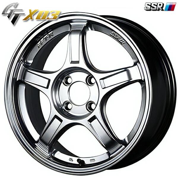 サマータイヤ ホイール4本セット 195/55R16インチ 4H100 SSR GTX03 