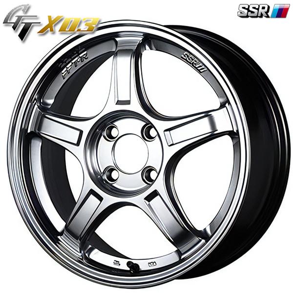 SSR GTX03 16C` 6.5J 4H100 +53 N[Vo[ A~zC[Pi 4{Zbg 