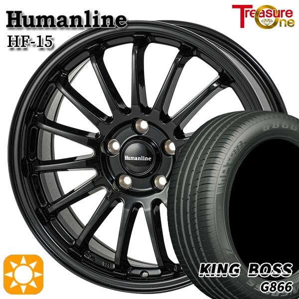 サマータイヤ ホイール4本セット 215/50R17インチ 5H100 ヒューマン 