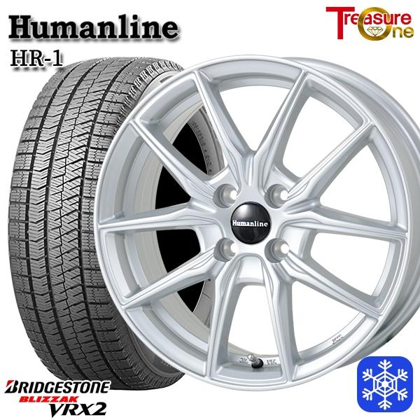 値下げ！ハスラー等に★ブリヂストン VRX 165/60R15 スタッドレス ホイール付 4本 ブリザック ハスラー 165/60R15インチ ブリヂストン VRX2 4H100