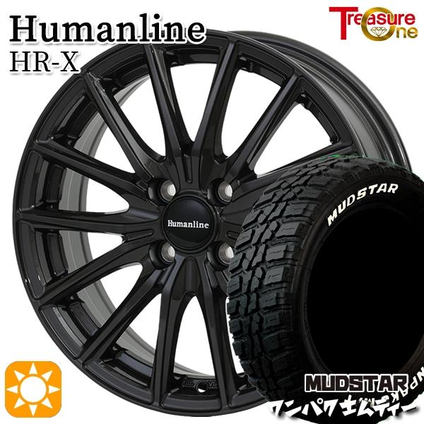 MUDSTAR サマータイヤ ホイール4本セット 145/80R13インチ 4H100