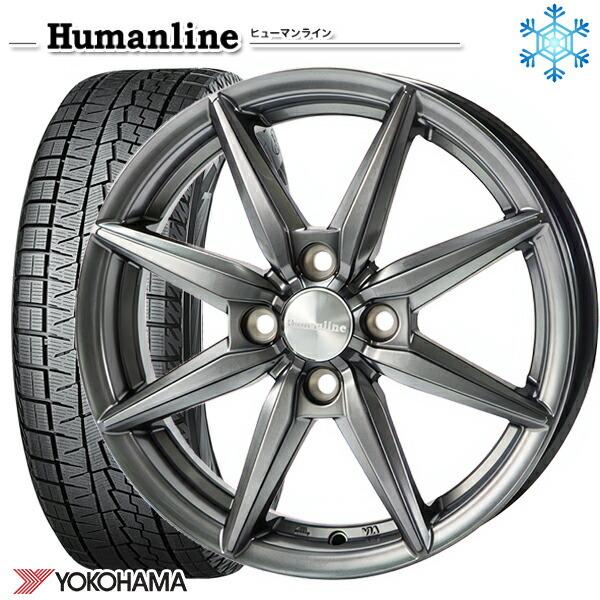 MiLLOUS極美品‼️タイヤホイールPCD100/4本セット175/60/15YOKOHAMA