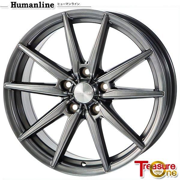 16�C���` 6.5J 5H100 +45 �A���~�z�C�[���P�i 1�{ �g���W���[���� �q���[�}�����C�� HS08 �_�[�N�O���[