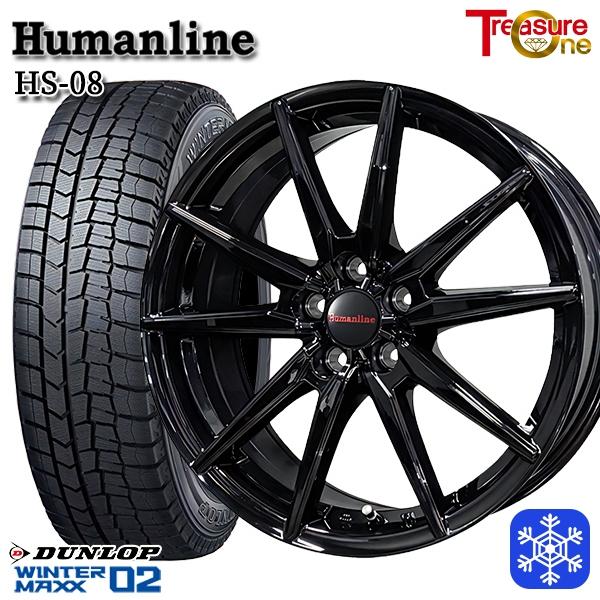 215/60R16インチ ダンロップ ウインターマックス WM02 5H114.3 