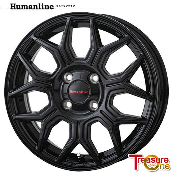 14�C���` 5.5J 4H100 +43 �A���~�z�C�[���P�i 1�{ �g���W���[���� �q���[�}�����C�� HS10M �u���b�N