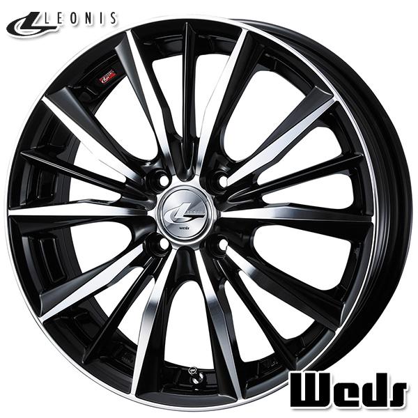 Weds Leonis ウェッズ レオニス Vx Bkmc 15インチ 6 0j 4h100 アルミホイール単品 1本 エムオートギャラリー新横浜店 通販 Paypayモール