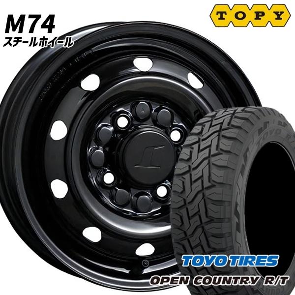 サマータイヤ ホイール4本セット 145/80R12インチ 80/78N 4H100 TOPY