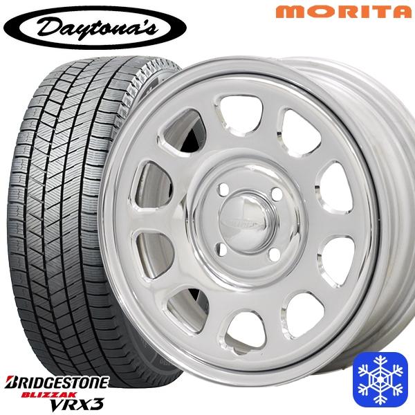 ブリザック 数量限定 165/55R14インチ ブリヂストン VRX3 5.0J 4H100