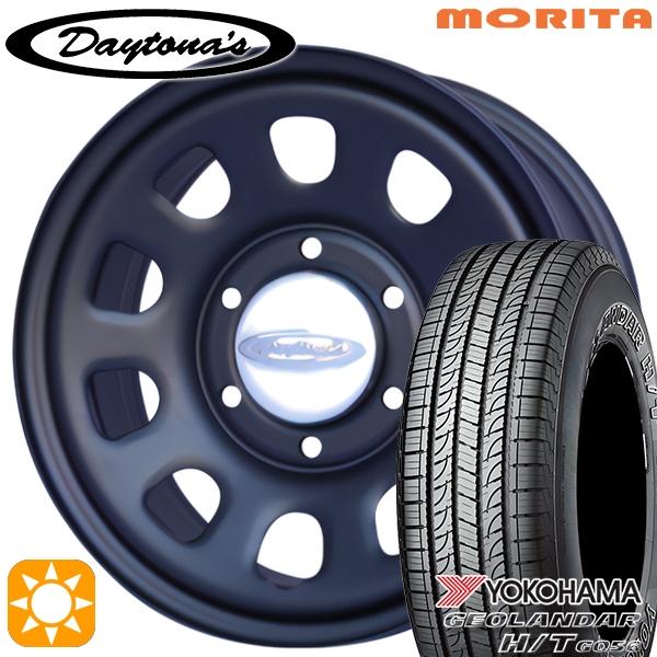 サマータイヤ ホイール4本セット 195/80R15インチ 6H139.7 MRT DAYTONA'S  G2 デイトナズ マットブラック ヨコハマ ジ