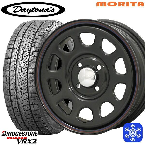 155/65R14インチ ブリヂストン ブリザック VRX2 5.0J 4H100 