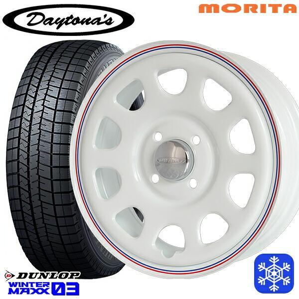 155/65R14インチ ダンロップ ウィンターマックス WM03 5.0J 4H100 