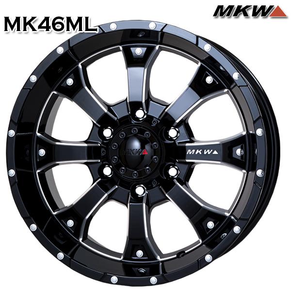 サマータイヤ ホイール4本セット 285/70R17インチ 6H139 MKW MK-46 M 
