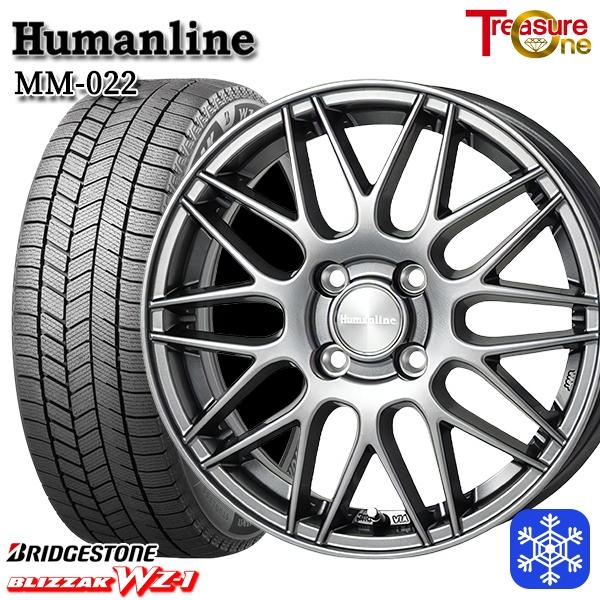 ブリザック 155/65R14インチ ブリヂストン WZ-1 WZ1 4.5J 4H100