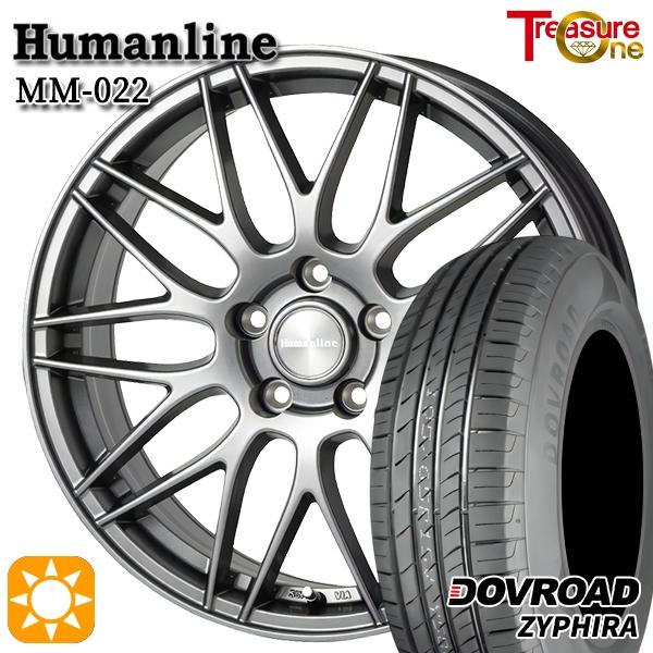 10シエンタ サマータイヤ ホイール4本セット 195/55R16インチ 5H100 ヒューマンライン MM022 DG DOVLOAD ZYPHIRA