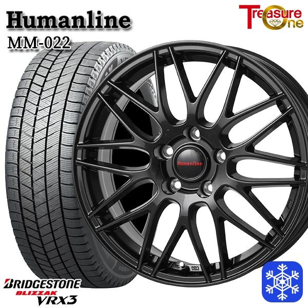 ブリザック 215/55R18インチ ブリヂストン VRX3 5H114.3 スタッドレス 