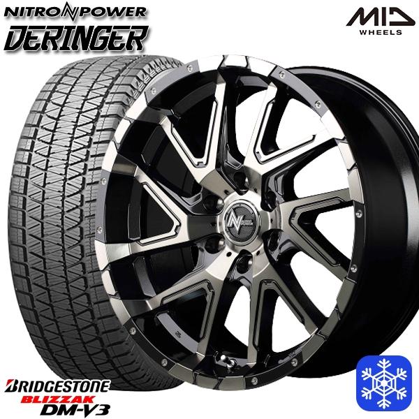 スタッドレスタイヤホイールセット 265/65R17インチ 6H139.7 MID 