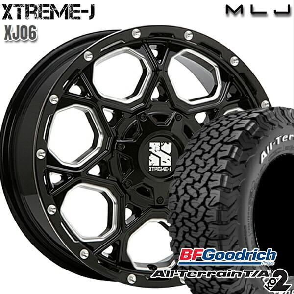サマータイヤ ホイール4本セット 235/70R16インチ 5H114 MLJ エクストリームJ XJ06 BF グッドリッチ オールテレーン T/A  KO2 ホワイトレター
