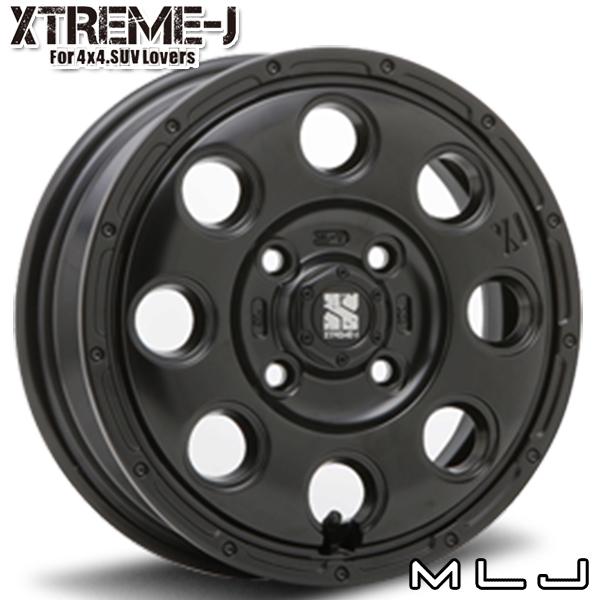 ホイールセット 165/80R14 97/95N 14インチ 4H100 MLJ エクストリームJ 