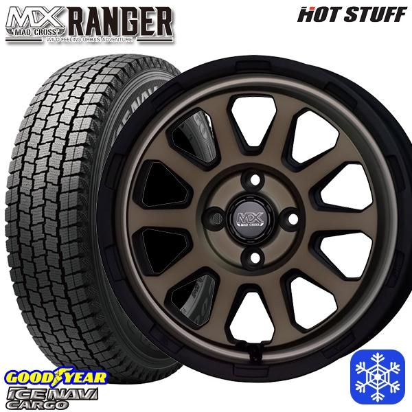グッドイヤー（GOODYEAR） 145R12インチ 6PR アイスナビカーゴ 4H100 