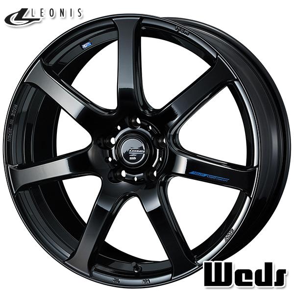 サマータイヤ ホイール4本セット 215/55R17インチ 5H114.3 ウェッズ レオニス ナヴィア07 PBK ピレリ パワジー POWERGY