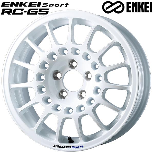 ENKEI エンケイ スポーツ RC G5 インチ 6.5J 5H.3 + ホワイト