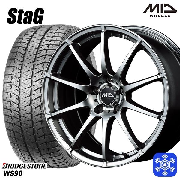 195/65R15インチ ブリヂストン ブリザック WS90 5H114.3 スタッドレス 