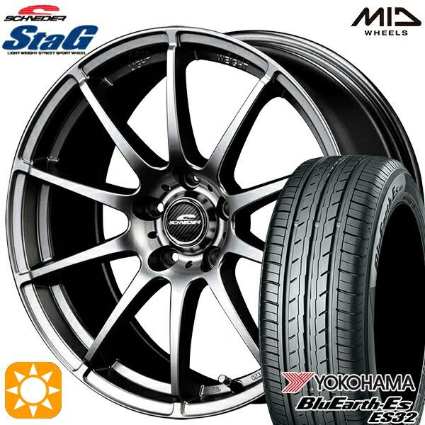 BluEarth サマータイヤ ホイールセット 215/65R16インチ 5H114.3 MID